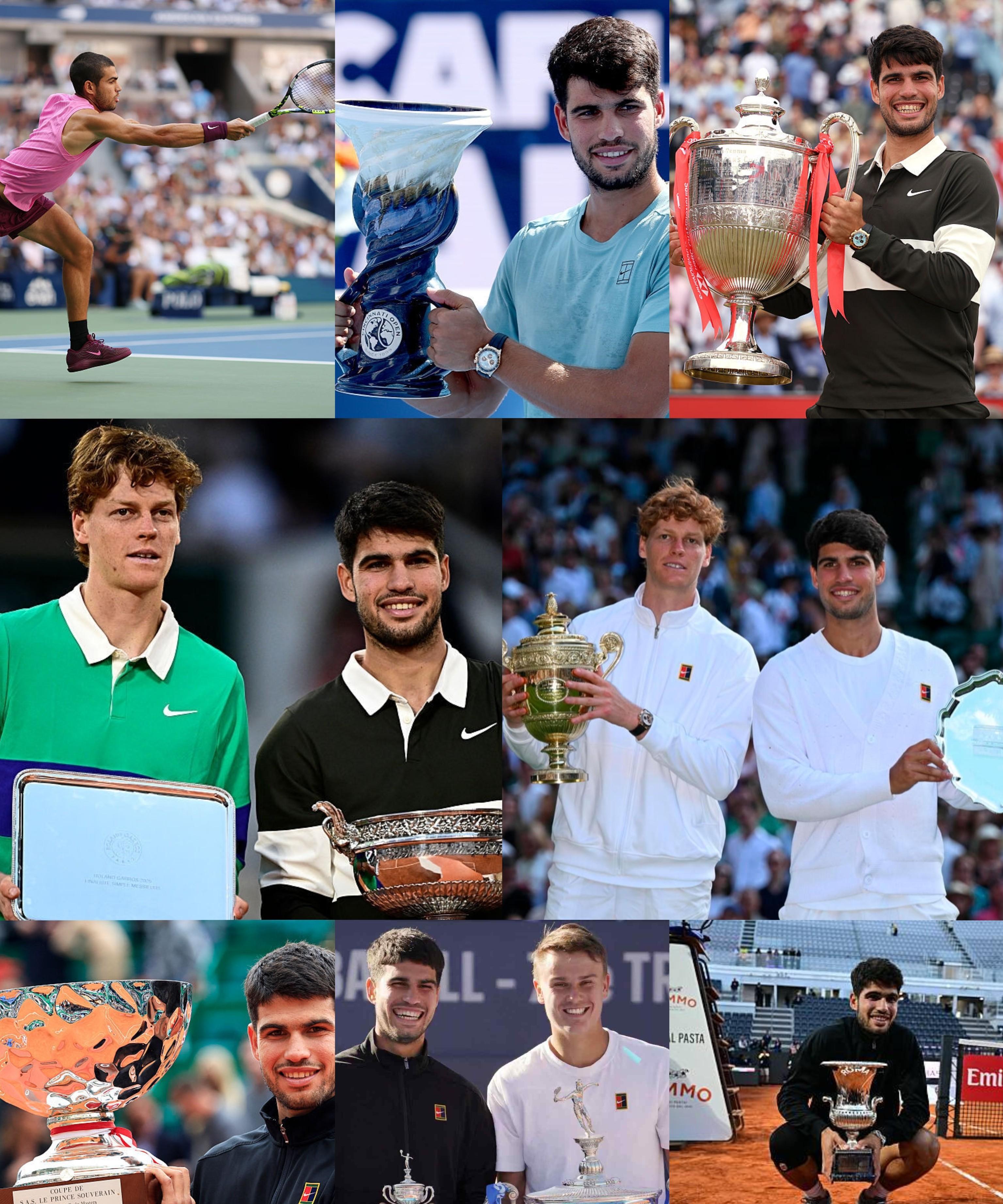 美网横扫蒙特卡洛大师赛，阿尔卡拉斯扛起全队